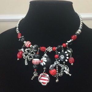 Super cute - ladybug necklace